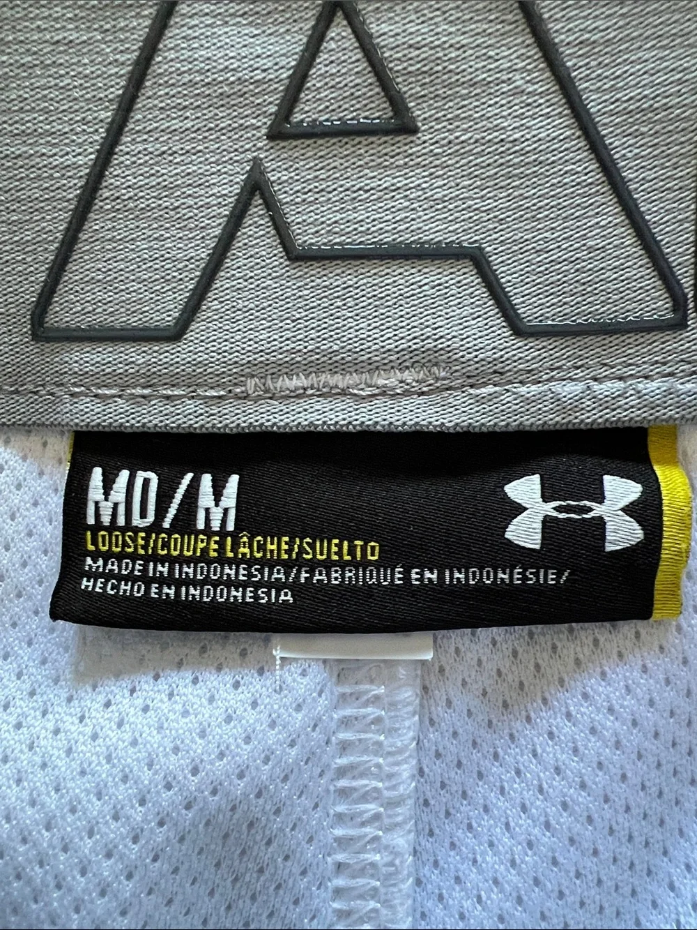 Under Armour Men's Lead Off Performance Baseball Pants with Black Logo Size M